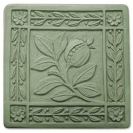Garden Molds Garden Molds X-ARTN8055 Art Nouveau Tile Stepping Stone Mold - Pack of 2 X-ARTN8055